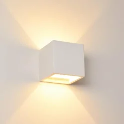 Applique murale Braslo Blanc, 1 lumière