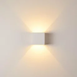 Applique murale Braslo Blanc, 1 lumière