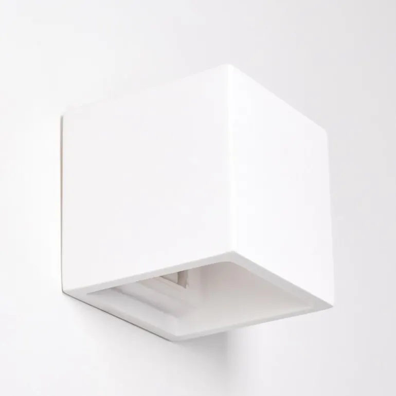 Applique murale Braslo Blanc, 1 lumière