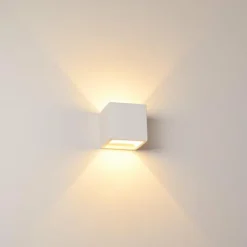 Applique murale Braslo Blanc, 1 lumière