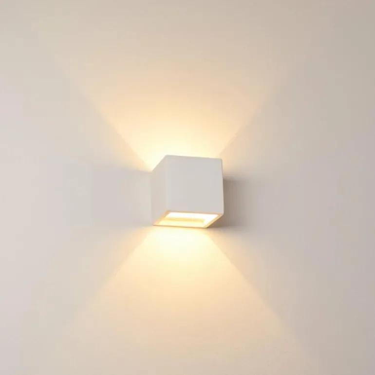 Applique murale Braslo Blanc, 1 lumière