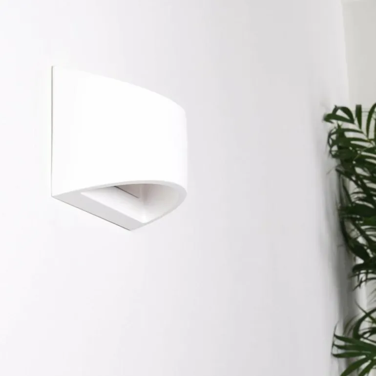 Applique murale Braslo Blanc, 1 lumière