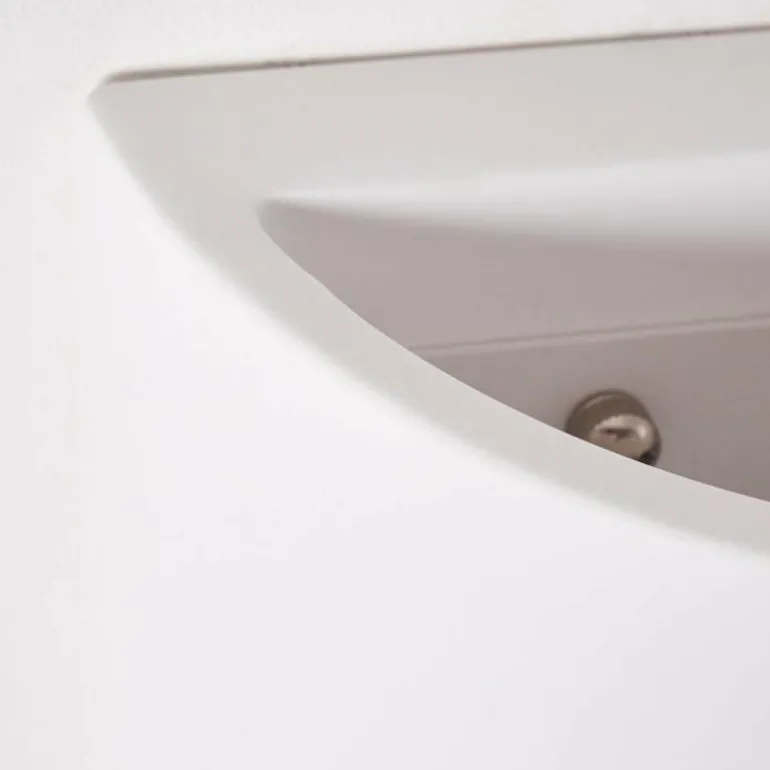 Applique murale Braslo Blanc, 1 lumière