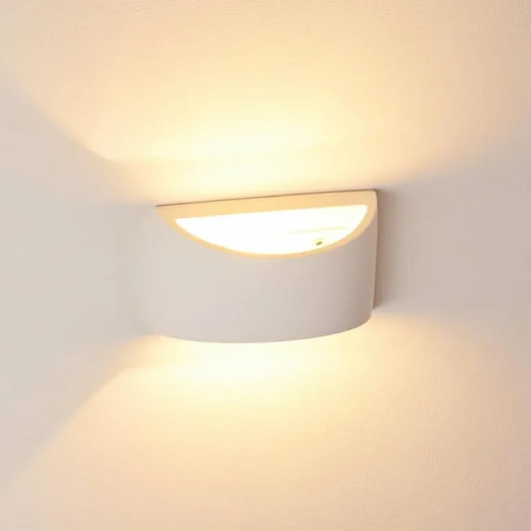 Applique murale Braslo Blanc, 1 lumière