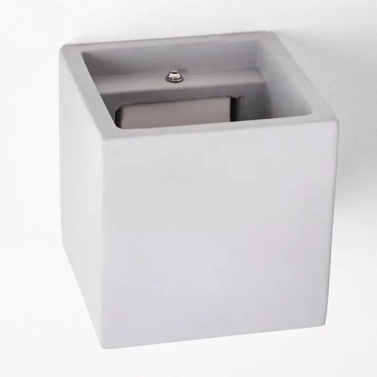 Applique murale Braslo Gris, 1 lumière