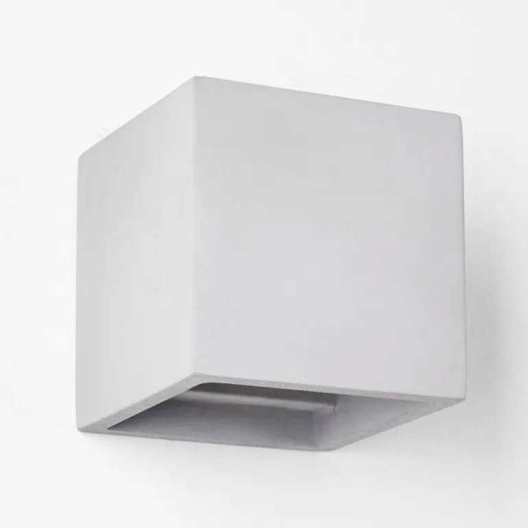 Applique murale Braslo Gris, 1 lumière