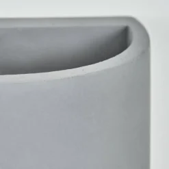 Applique murale Braslo Gris, 1 lumière