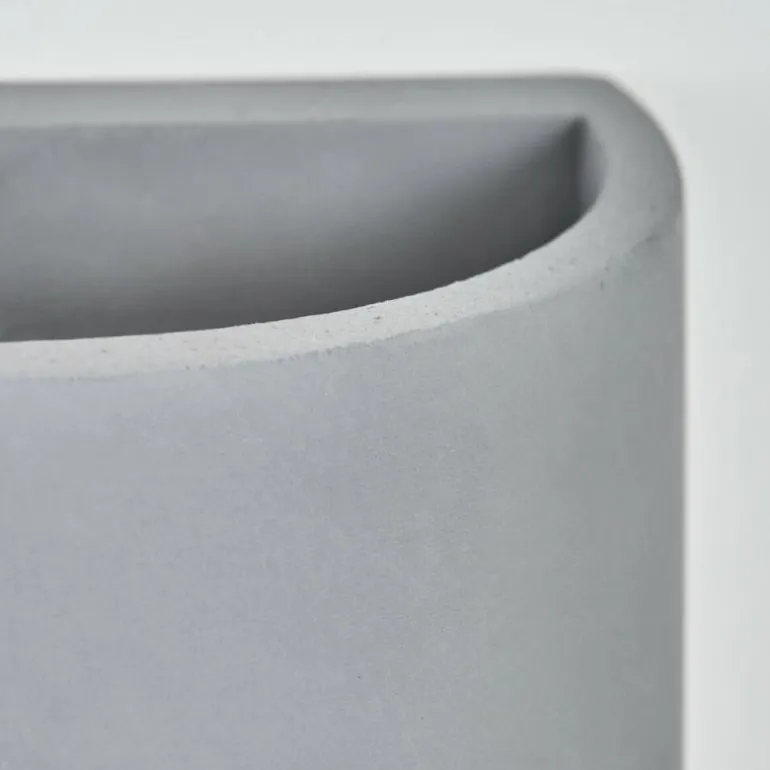 Applique murale Braslo Gris, 1 lumière