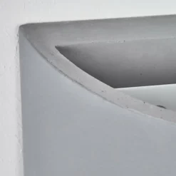 Applique murale Braslo Gris, 1 lumière