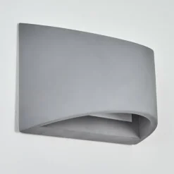 Applique murale Braslo Gris, 1 lumière