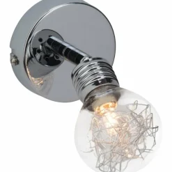Applique murale Brilliant BULB Chrome, 1 lumière