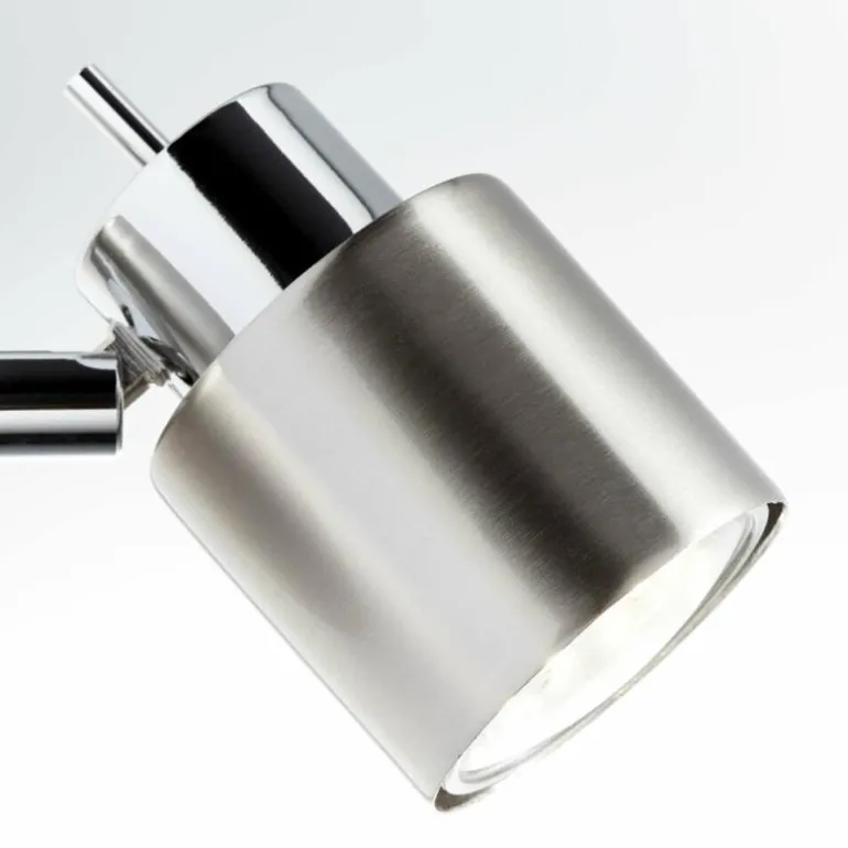 Applique murale Brilliant ANDRES Chrome, Nickel mat, 1 lumière