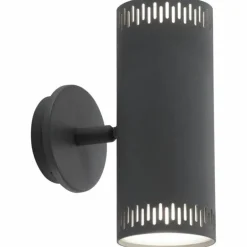 Applique murale Brilliant Living Cavi LED Gris, 2 lumières