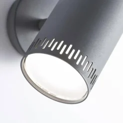 Applique murale Brilliant Living Cavi LED Gris, 2 lumières