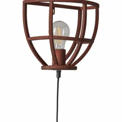 Applique murale Brilliant Matrix Rouille, 1 lumière