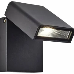 Applique murale Brilliant Toya LED Noir, 1 lumière