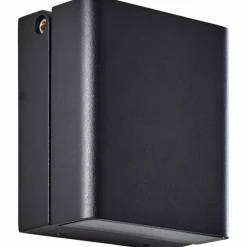 Applique murale Brilliant Toya LED Noir, 1 lumière