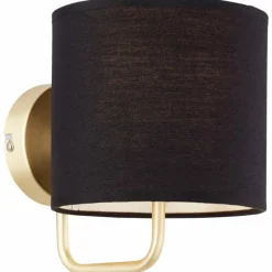 Applique murale Brilliant Clarie Laiton, 1 lumière