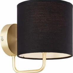 Applique murale Brilliant Clarie Laiton, 1 lumière