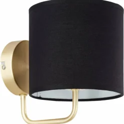 Applique murale Brilliant Clarie Laiton, 1 lumière