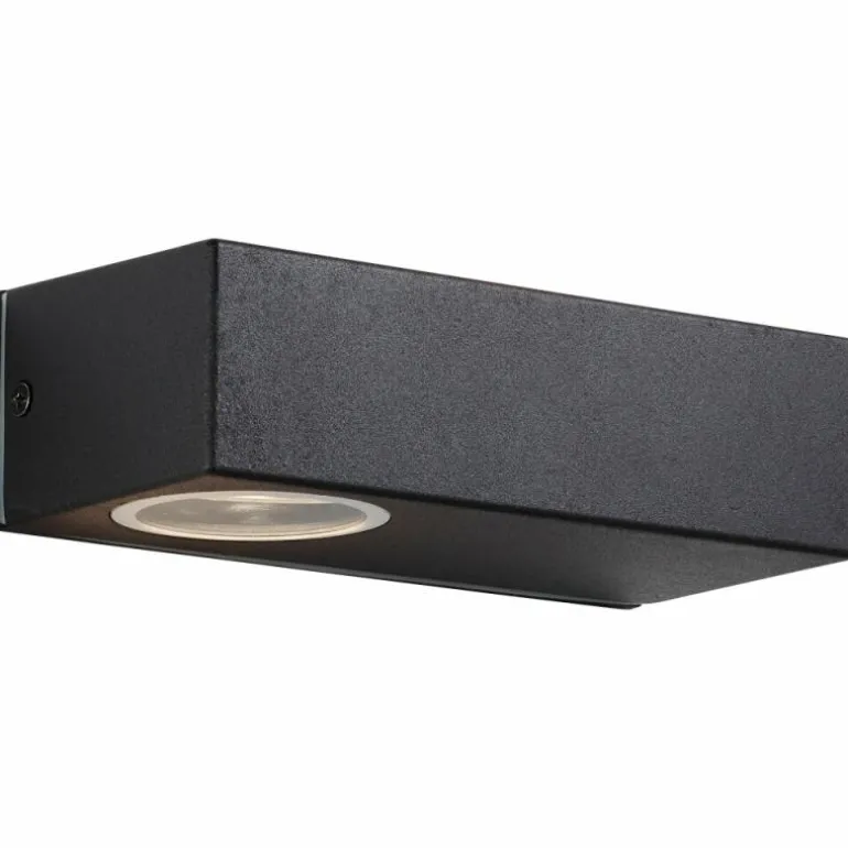 Applique murale Brilliant Abbot LED Anthracite, 2 lumières