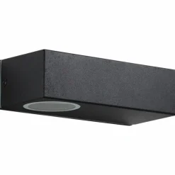 Applique murale Brilliant Abbot LED Anthracite, 2 lumières