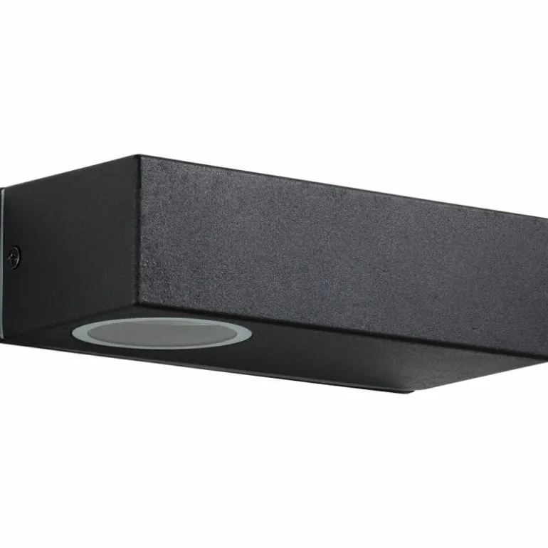 Applique murale Brilliant Abbot LED Anthracite, 2 lumières
