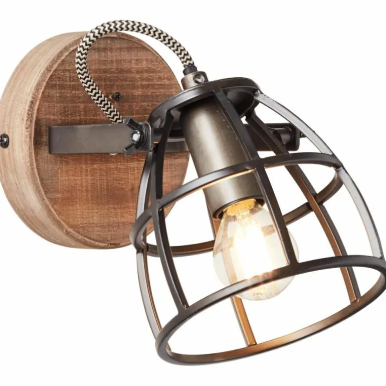 Applique murale Brilliant Matrix Noir, 1 lumière