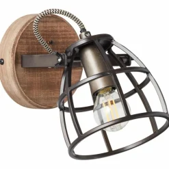 Applique murale Brilliant Matrix Noir, 1 lumière