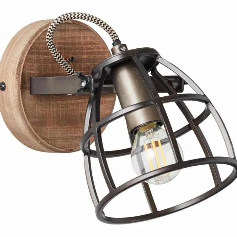 Applique murale Brilliant Matrix Noir, 1 lumière