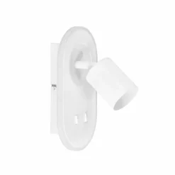 Applique murale Brilliant Kimon Blanc, 1 lumière