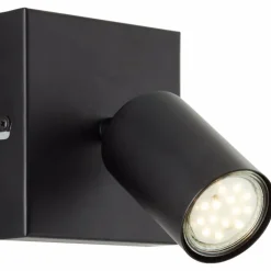 Applique murale Brilliant Jello LED Noir, 1 lumière