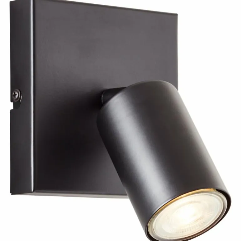 Applique murale Brilliant Jello LED Noir, 1 lumière