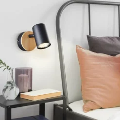 Applique murale Brilliant Niels Brun, Noir, 1 lumière