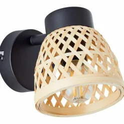 Applique murale Brilliant Elize Noir, 1 lumière