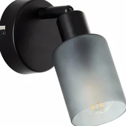 Applique murale Brilliant Loralie Noir, 1 lumière