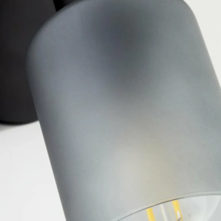 Applique murale Brilliant Loralie Noir, 1 lumière