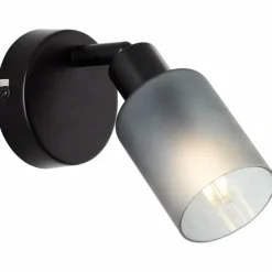 Applique murale Brilliant Loralie Noir, 1 lumière