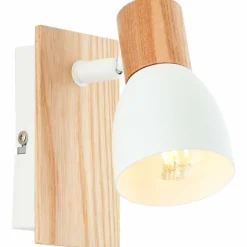 Applique murale Brilliant Daintree Écru, Blanc, 1 lumière