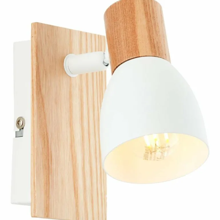 Applique murale Brilliant Daintree Écru, Blanc, 1 lumière