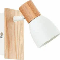 Applique murale Brilliant Daintree Écru, Blanc, 1 lumière