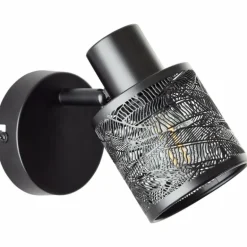 Applique murale Brilliant Bano Noir, 1 lumière