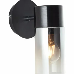 Applique murale Brilliant Alia Noir, 1 lumière