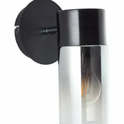 Applique murale Brilliant Alia Noir, 1 lumière