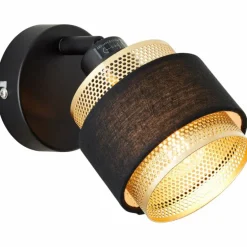 Applique murale Brilliant Grove Noir, 1 lumière