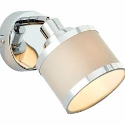 Applique murale Brilliant Alexia Argenté, 1 lumière