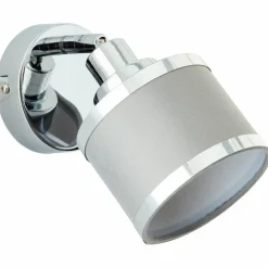 Applique murale Brilliant Alexia Argenté, 1 lumière