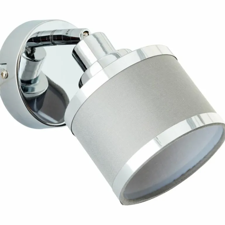 Applique murale Brilliant Alexia Argenté, 1 lumière