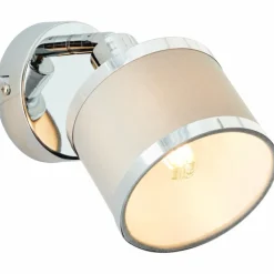 Applique murale Brilliant Alexia Argenté, 1 lumière