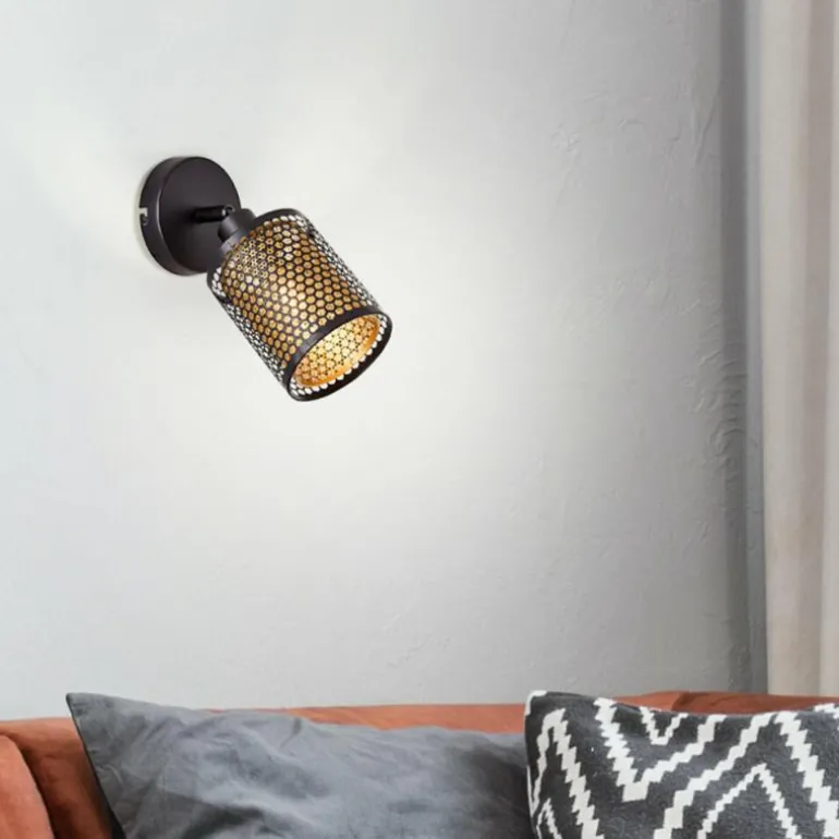 Applique murale Brilliant Cheval Noir, 1 lumière